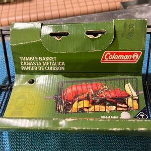 NEW COLEMAN TUMBLE BASKET , BLACK !